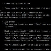 Fido Autoinstaller end