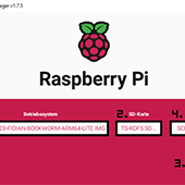Raspi Imager main screen