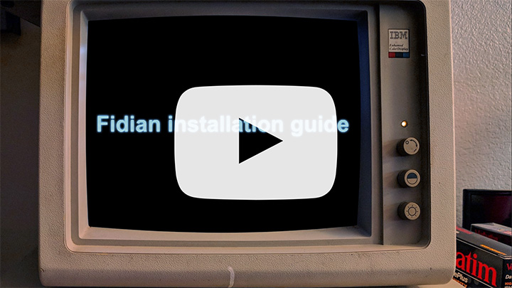 Fidian installation instructions